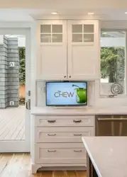 Kitchen Design TV In The Closet