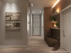 L şəkilli koridorun foto dizaynı