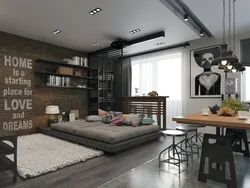 Small Living Room Loft Photo
