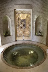 Hammam bath in apartment photo