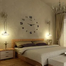 Bedroom Design With Clock