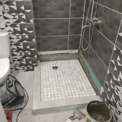 Bathroom Trays Made Of Tiles Photo