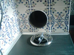 Garbage disposal in the kitchen in Stalin style photo