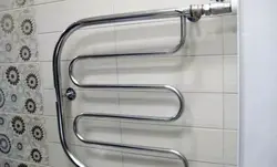 Полотенцесушитель водяной в ванне фото