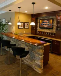 Kitchen like bar interior