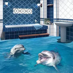 Dolphin bath design