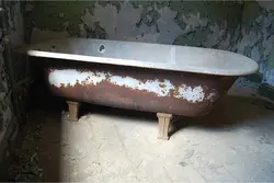 Жалезная ванная фота