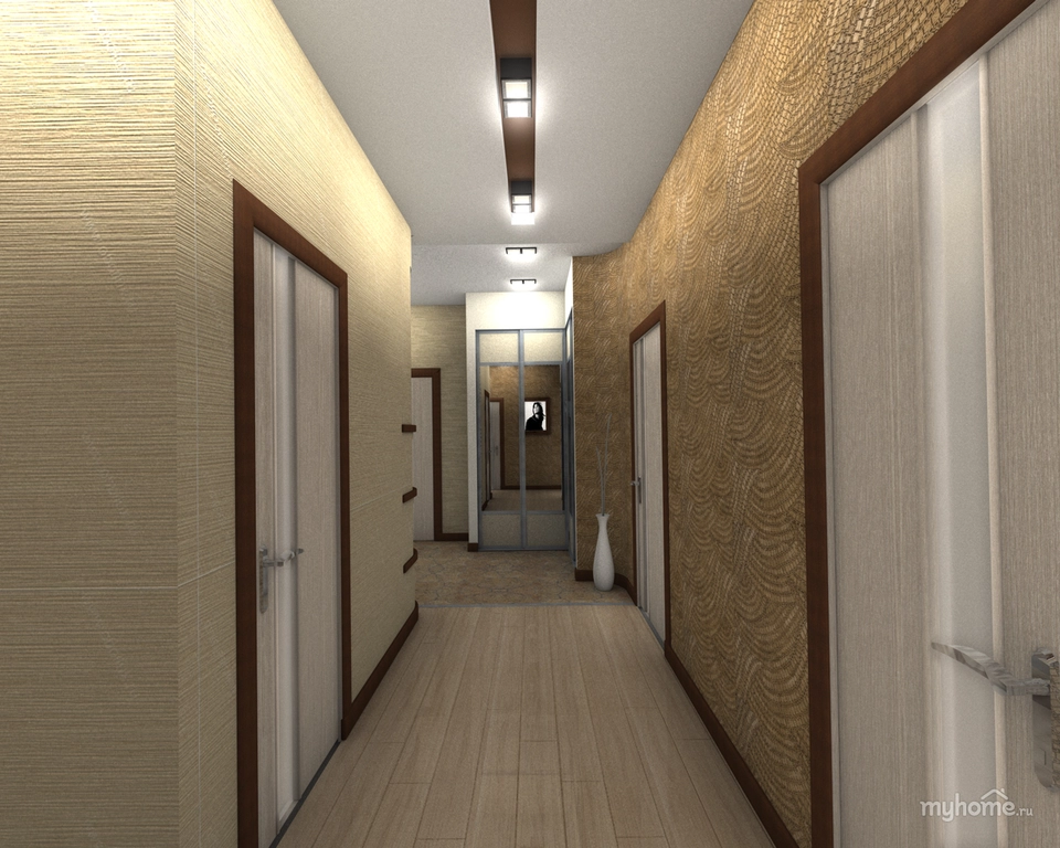 Narrow hallway design