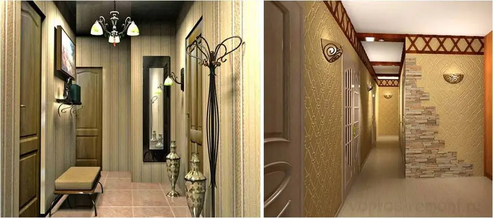 Apartment hallway design