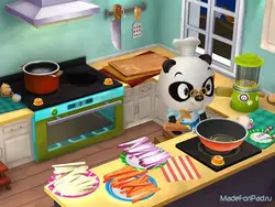 Cartoon kitchen photo