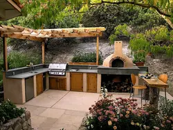 Outdoor kitchen photo