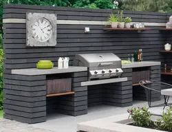 Outdoor kitchen photo
