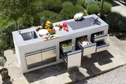 Outdoor kitchen photo