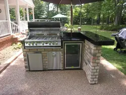 Outdoor kitchen photo