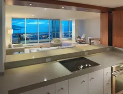 Kitchen panorama photo