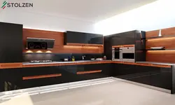 Кухня панарама фота