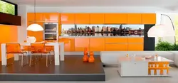 Kitchen panorama photo
