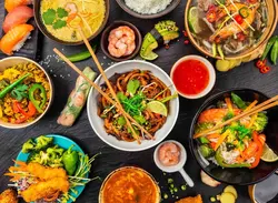 Photo chinese cuisine