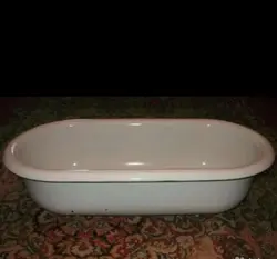 Enamel bath photo