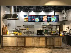 Photo of pizzeria kitchen