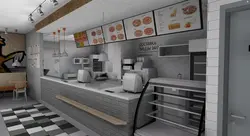 Photo of pizzeria kitchen