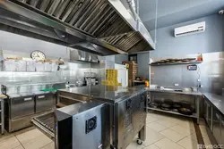 Pizzacı mətbəxinin fotoşəkili