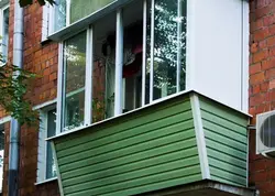 Лоджия сайдинг фото