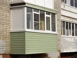 Лоджия сайдинг фото