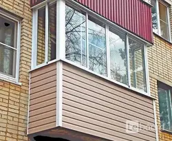 Лоджия сайдинг фото