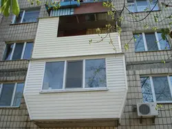 Лоджия сайдинг фото