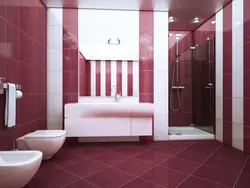 Burgundy bath photo