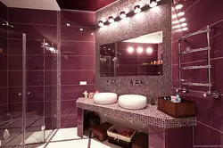 Burgundy bath photo