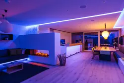 Photo of neon kitchen