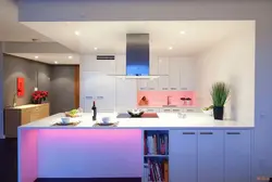 Photo of neon kitchen