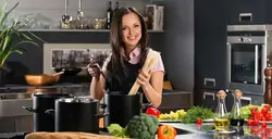 Кухня Готовит Фото