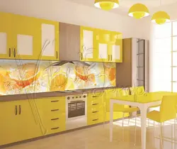 Photo Of Orange Kitchen