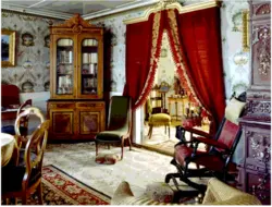 Photo of an antique living room