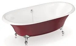 Cast iron bathtub photo