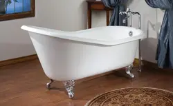Cast iron bathtub photo