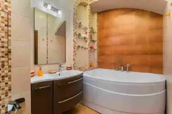 Photo of semicircular bathtubs
