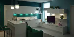 Ассиметричные Кухни Фото