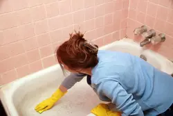 Bath cleaning photo