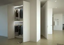 Скрытая гардеробная фото