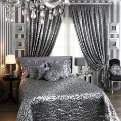 Silver bedroom photo