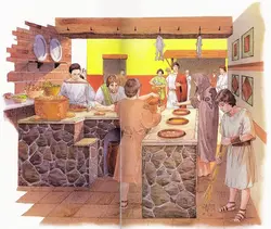 Ancient kitchen photo