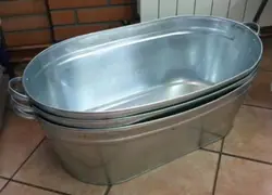 Ванна ацынкаваная фота