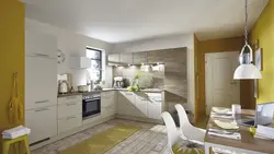 Асимметричная кухня фото