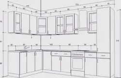 Photo sketches of the kitchen