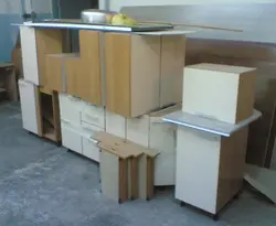 Disassembled kitchen photo