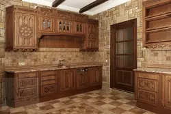 Резные кухни фото
